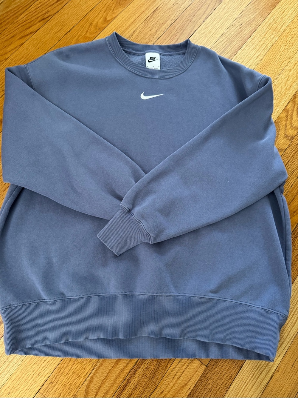 Nike Crewneck Sweatshirt in Slate Blue